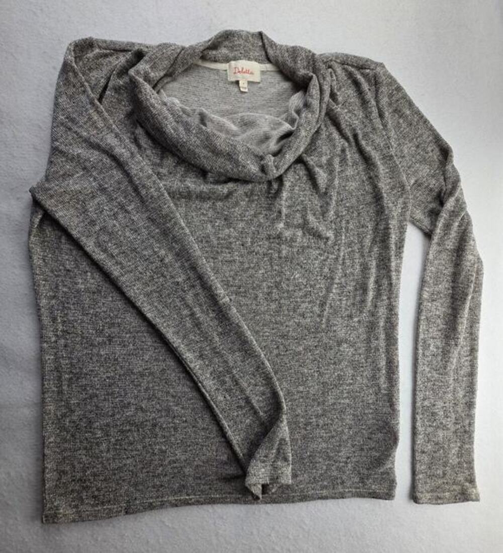 Anthropologie Deletta Mock Neck Sweater Size Medium
